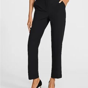 Express Editor super high waisted straight ankle pant